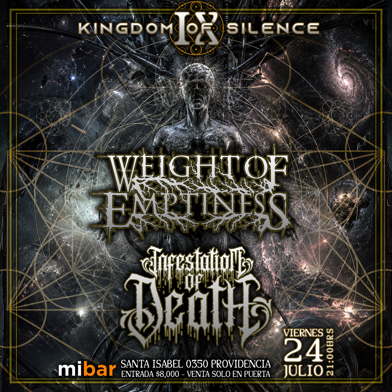 Kingdom of Silence IX: Weight of Emptiness e Infestation of Death en MiBar